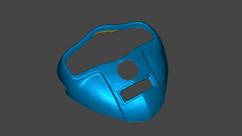 3D scan of a Beechcraft Bonanza V35 nose bowl